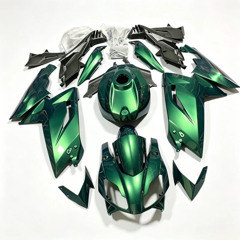 New ABS Motorcycle Fairings Kit Fit For Aprilia RS125 2006 2007 2008 2009 2010 2011 Bodywork Set Custom Metallic green