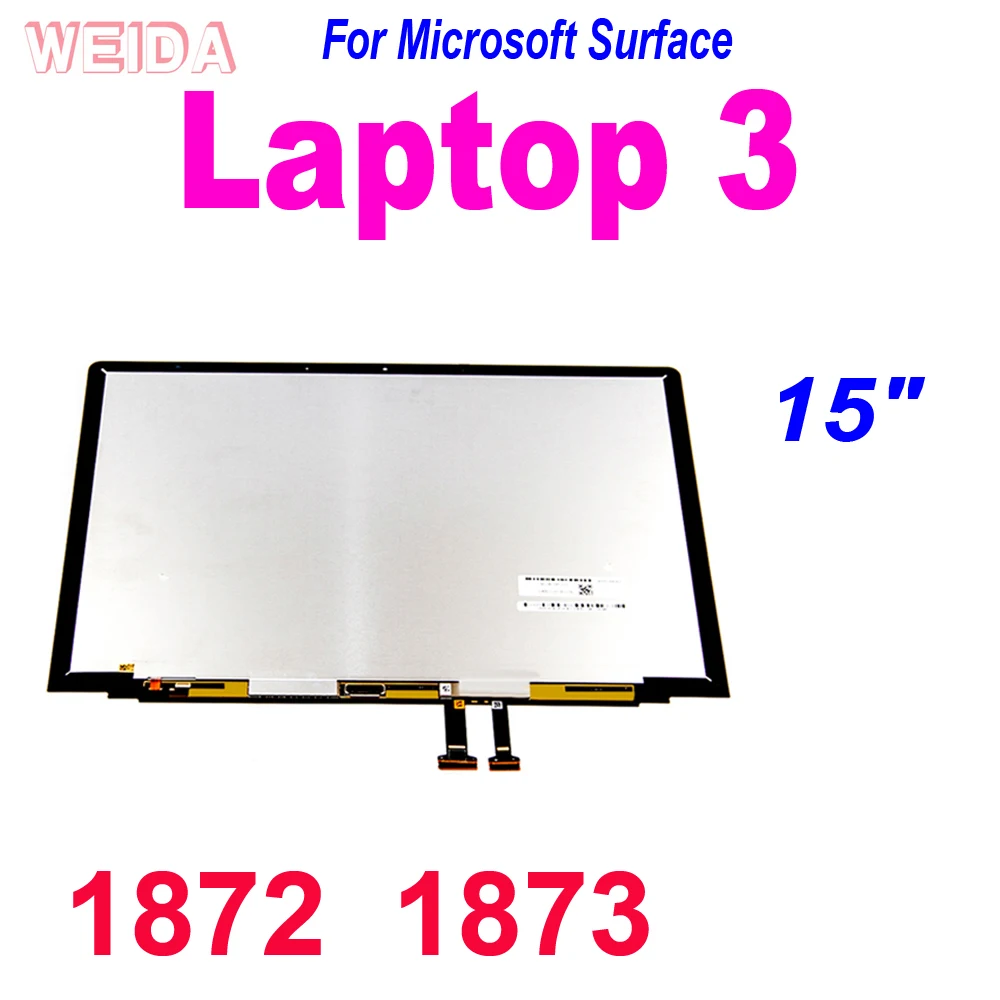 Imagem -04 - Lcd Display Touch Screen Assembly Microsoft Surface Laptop 135 15 1868 1872 1873