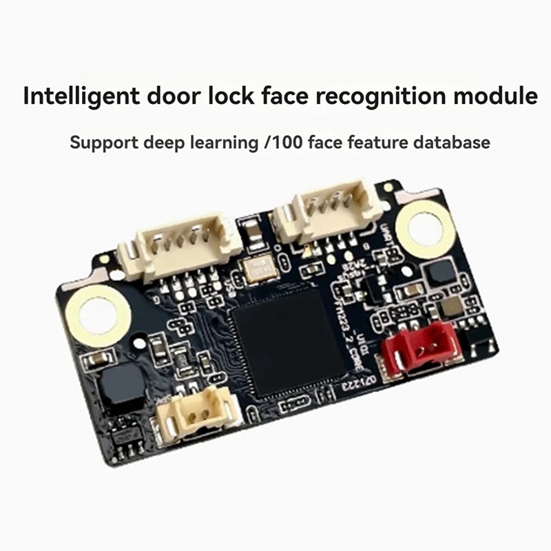 2Pcs HLK-FM223 Module AI Face Recognition Module With Binocular Camera And Live Body Detection For Enhanced Security