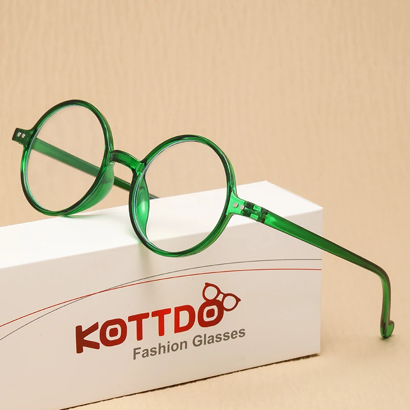 Gafas de lectura a la moda para mujer, gafas de lectura Vintage redondas con montura elegante para hipermetropía y presbicia + 1,0 + 2,0 + 2,5 + 3,0 + 4,0