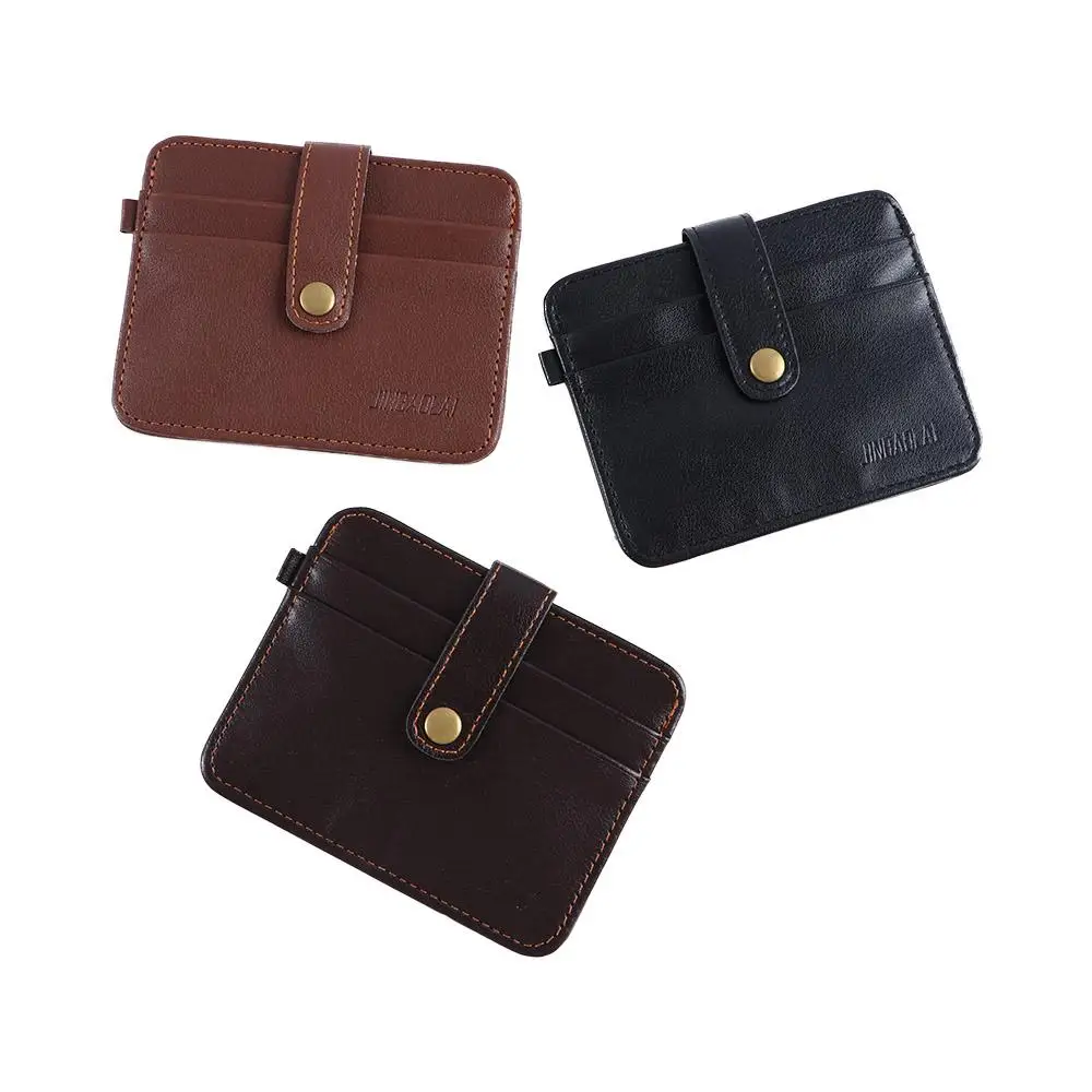 Masculina Package Carteira Crazy Horse Men Clutch Male Women Purse Small Leather Mini Wallets