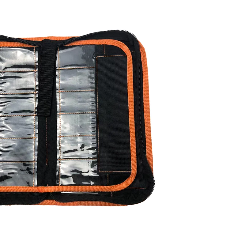 50PCS Lishi 2 in 1 Tool Bag Portable Durable Storage Package Locksmith Tools BAG For Lishi Tools and KD/VVDI Car Key Blade