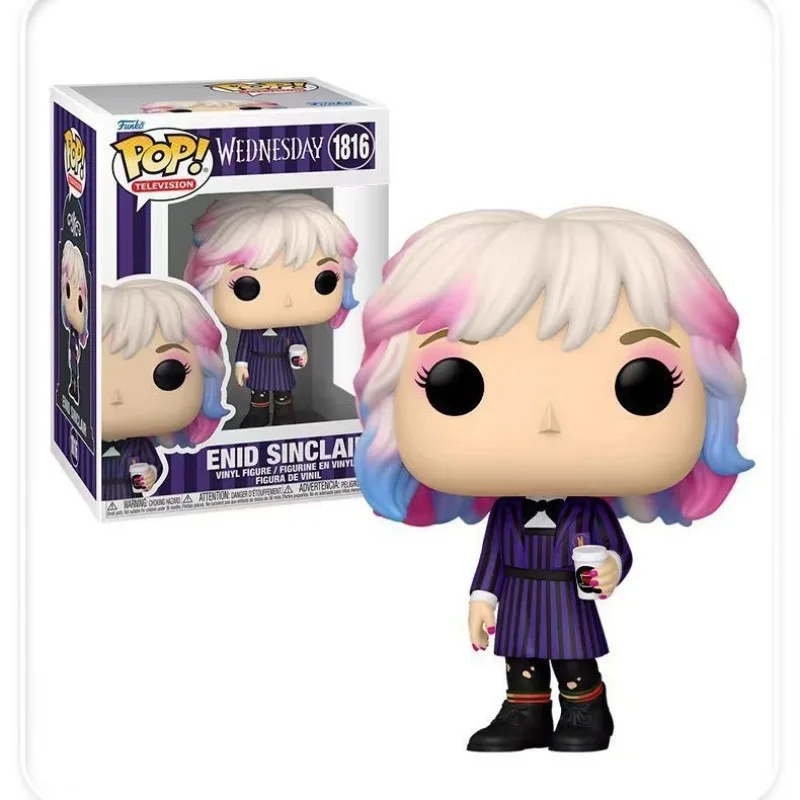 Figura Funko Pop de Wednesday Addams, Miércoles Addams, Figura Coleccionable 1816, Regalo de Cumpleaños para Niñas, Regalo de Navidad