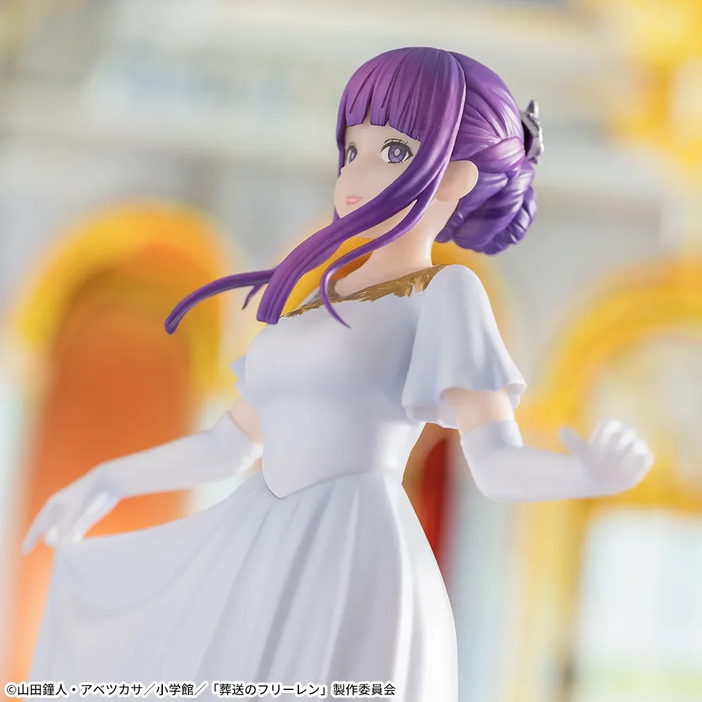 En Stock Original véritable SEGA Frieren: au-delà de la fin du voyage 18 cm fougère avec robe Anime figurines jouets poupées cadeau