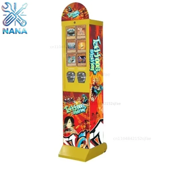 Unique Wholesale New Product Outdoor Sticker Tattoo Sticker Stamp Red Vending Machine