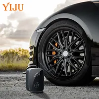 Tire Inflator Portable Air Compressor, Electric Bike Tire Pump with Gauge, Air Pump for Car Tires, 150PSI, Mobile Air