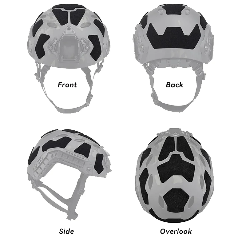 High cut tactical quick helmet Velcro, universal tape helmet pad sticker, suitable for tactical helmets