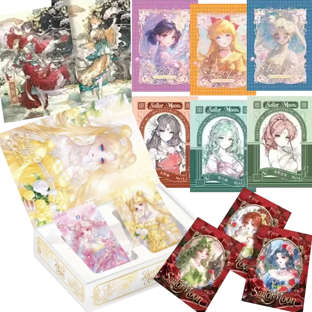 

Коллекционная карточка «Сейлор Мун» в стиле фэнтези-аниме: милая и красивая героиня, изысканное художественное оформление, креативный подарок для детей