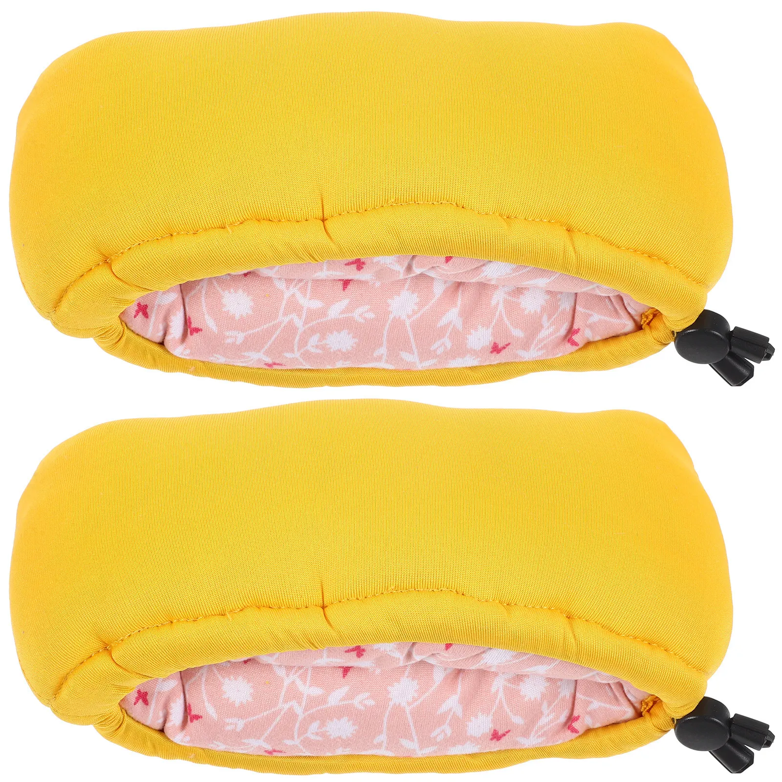 1Pair Underarm Crutch Mat Soft Sponge Cotton Padding Non-Slip Armpit Crutch Cushion for Elderly Walking Stick Support Pad