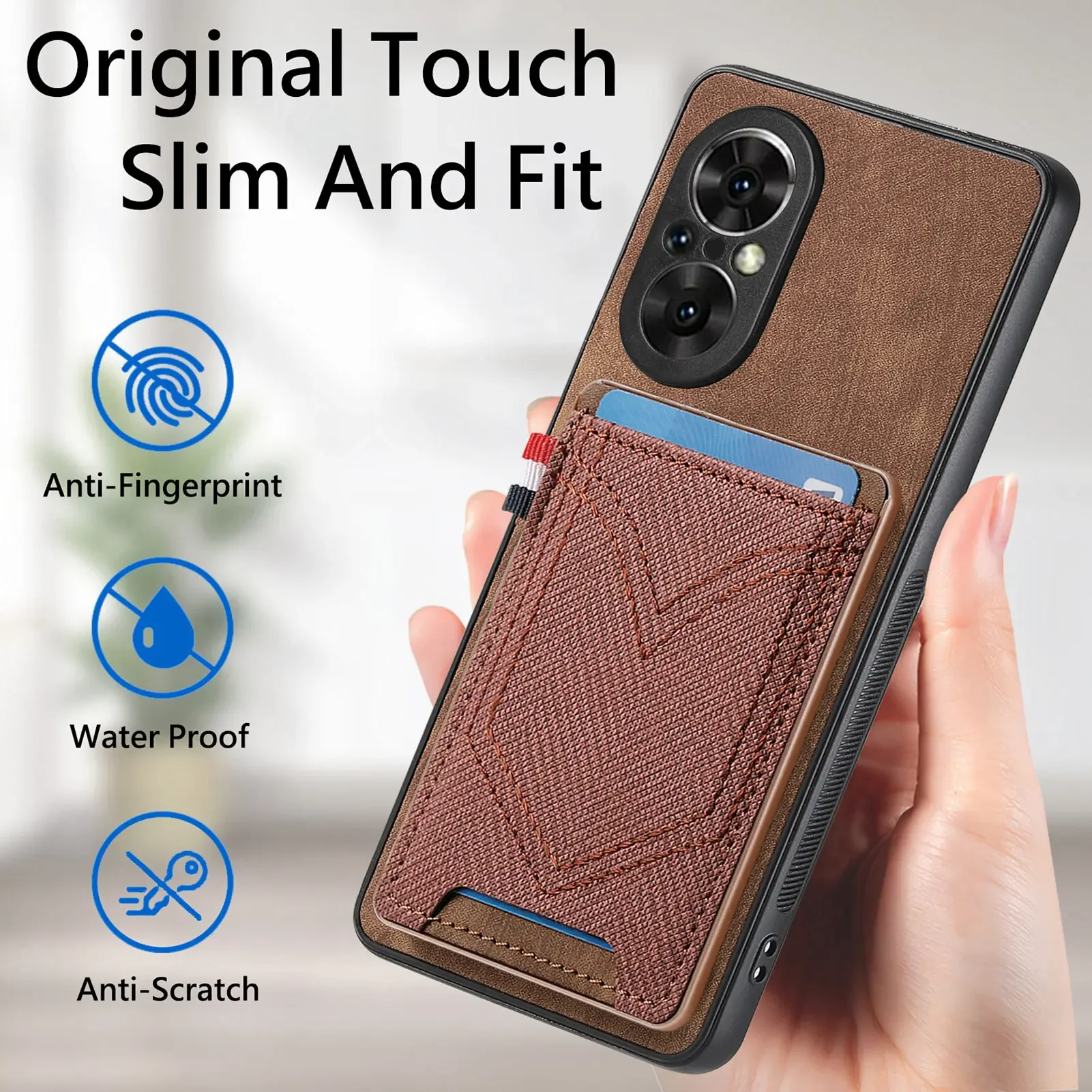 Magnet Case For Honor 70 90 Lite 50 X7 X8 X9 X7A X8A X9A X6A Leather Wallet Card Case Cover For Huawei P60 P50 Nova 11 10 Pro