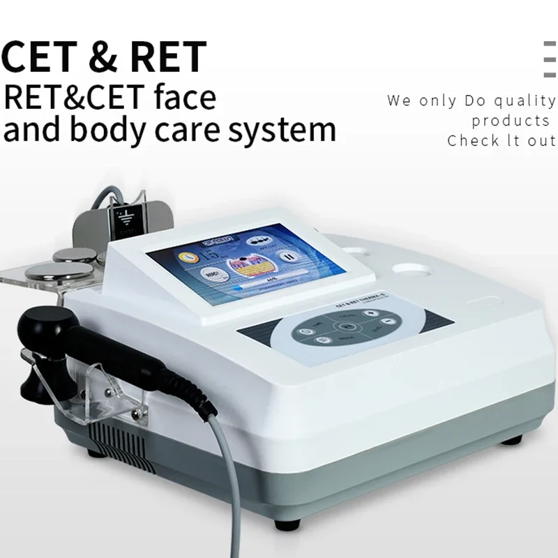 Portable radio frequemcy Monopolar ef CET RET Anti Aging Device Face And Neck Lift Machine