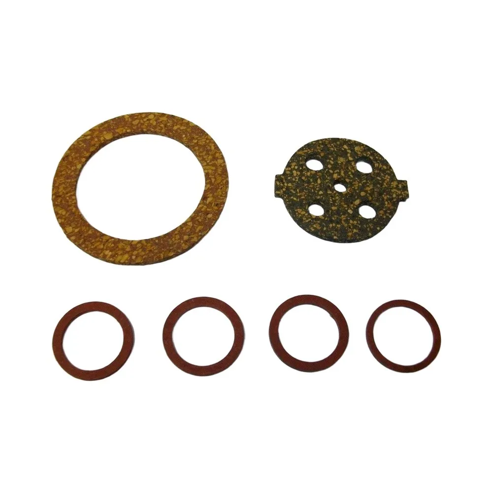 Gasket Repair Kit for Massey For Ferguson TE20 TED TVO Fuel Tap Bowl Type Includes Cork Seal and Fibre Washers