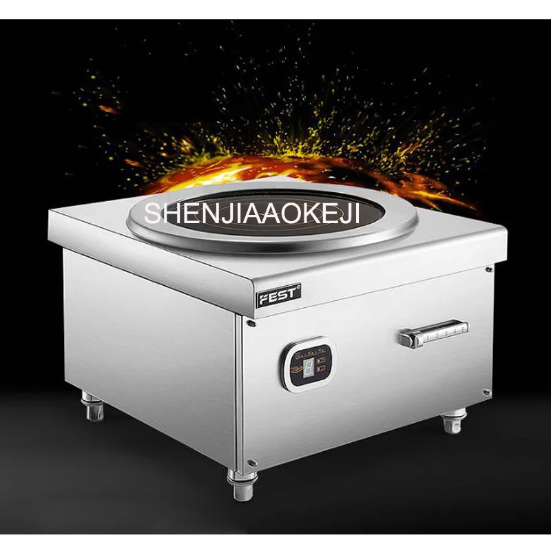 Induction Cooker 8KW/12KW/15KW Soup Frying Furnace Plane Tabletop Kitchen High-power Induction Cooker 1PC