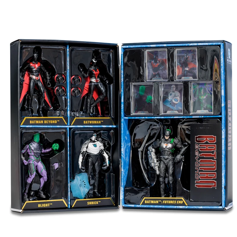 McFarlane Toys Batman Beyond Series Multiverse DC Batman Beyond·Batman: Futures End · Batwoman·Blight·Shriek Action Figure Toys