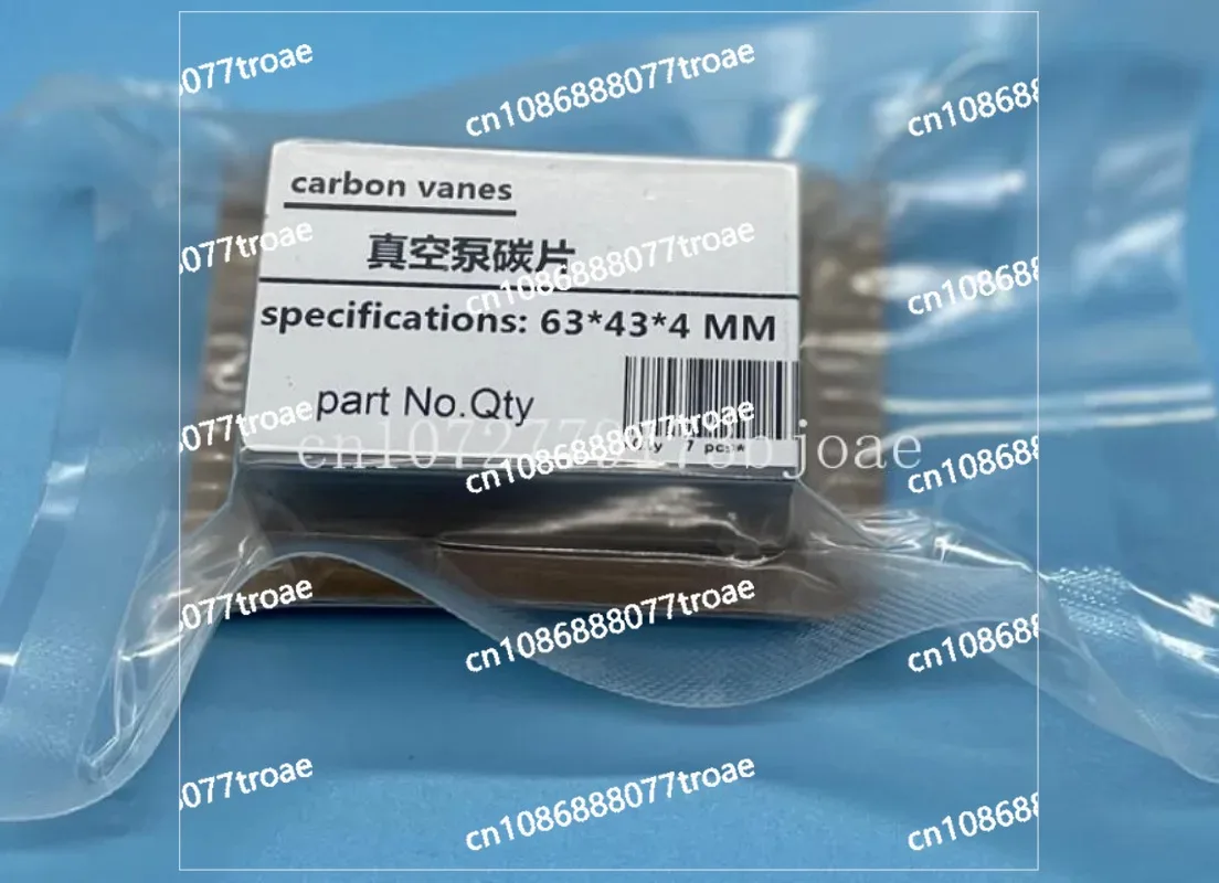 4pcs Carbon Vane Set for ORION Vacuum Pump KRX1 KRX3 KRX5 KRX6 KRA7A KRA8 KRA9