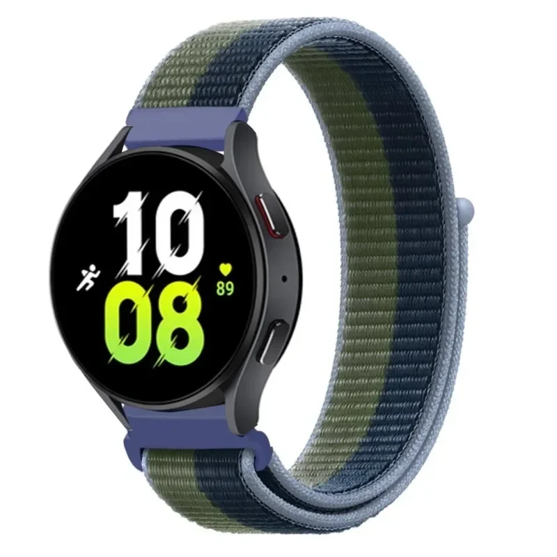 Nylonschlaufe für Samsung Galaxy Watch 7 6 5 Pro/4/classic Frontier/Active 2 Sportarmband Huawei Watch GT 5-4-3-2 22 mm 20 mm Armband