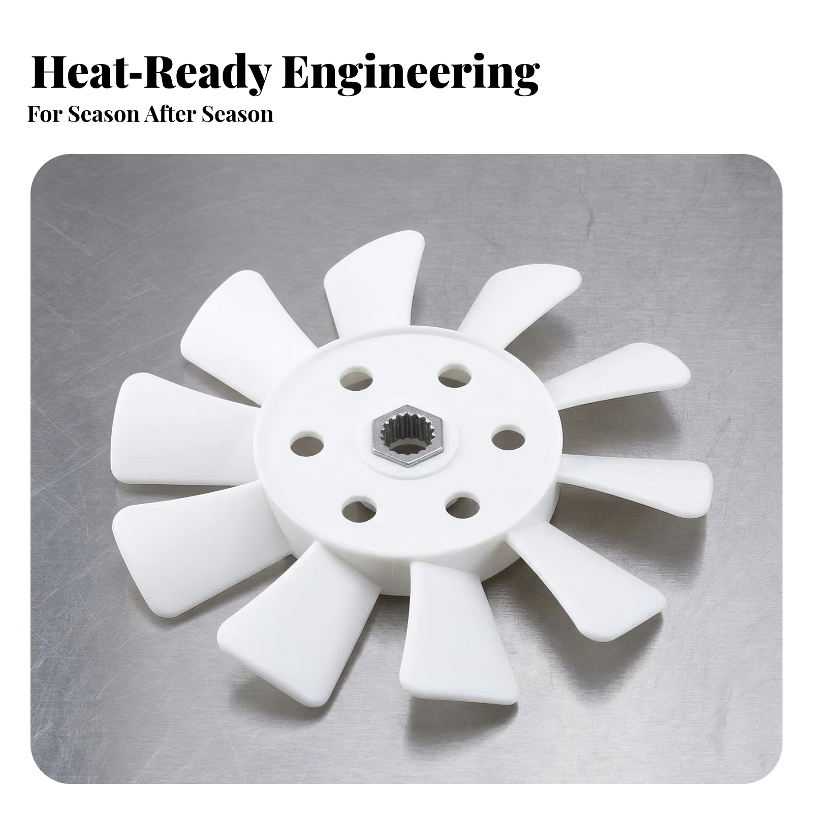 Drive System Cooling Fan Direct Replacement Drive System Cooling Fan Blade Part Overheating Avoidance Easy to Install