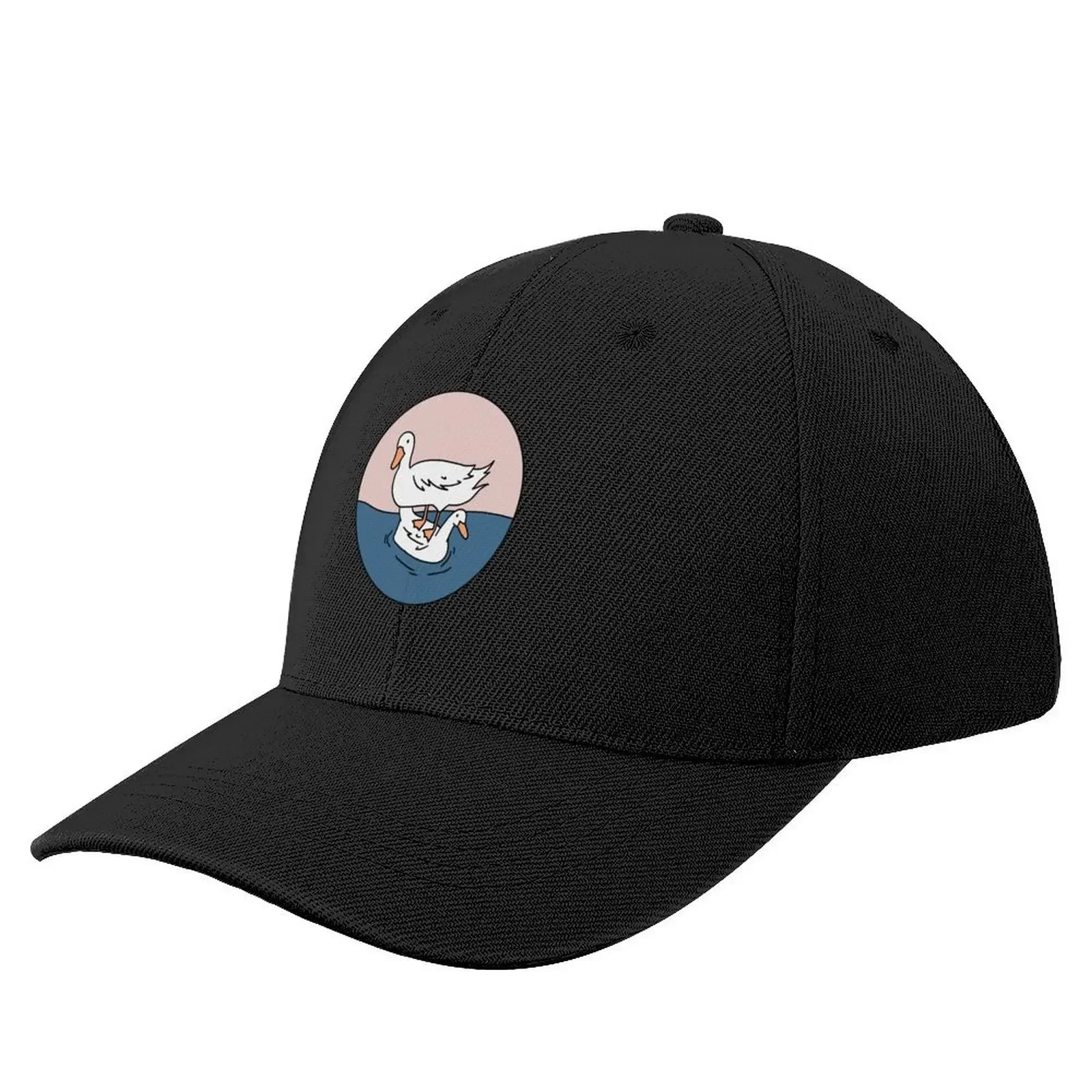 

Two geese Baseball Cap fun hats Anime Unique hats Baseball For Men Women's
