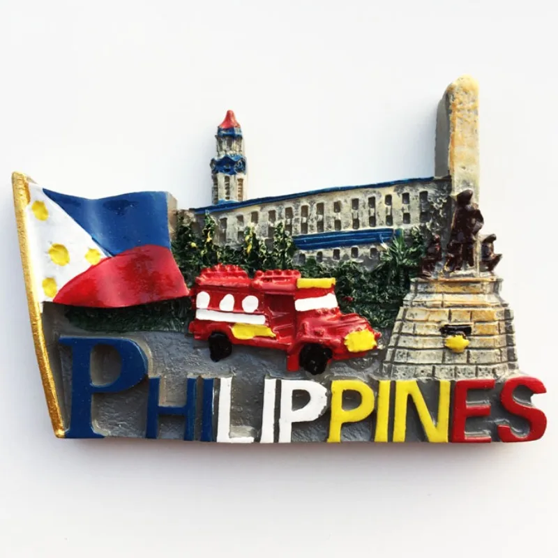 Republic of the Philippines Fridge Magnets Manila Boracay Tourist Souvenirs Home Decor Wedding Gifts Refrigerator Stickers