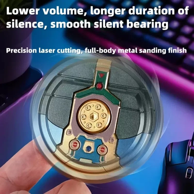 Antistress Robot Transformatie Fidget Spinner, Hand Spinner Speelgoed voor Stress Relief, Creatief Zintuiglijk Speelgoed voor Kinderen, Geschenken