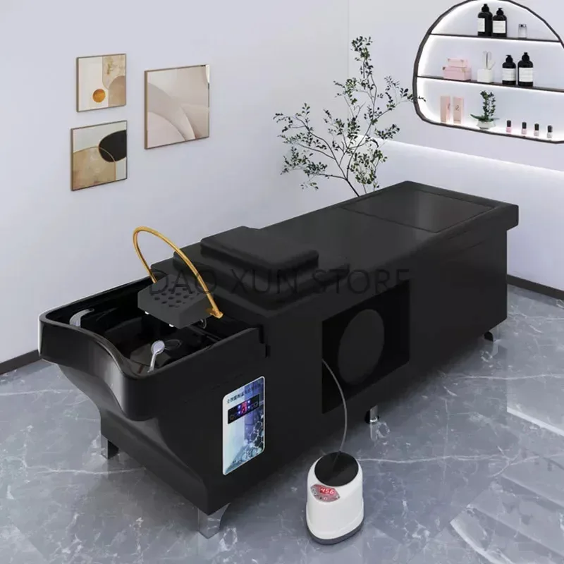 

Portable Hair Washing Bed Stylist Circulation Water Tank Shampoo Sink Chair Behandelstoel Salon Furniture MQ50SC