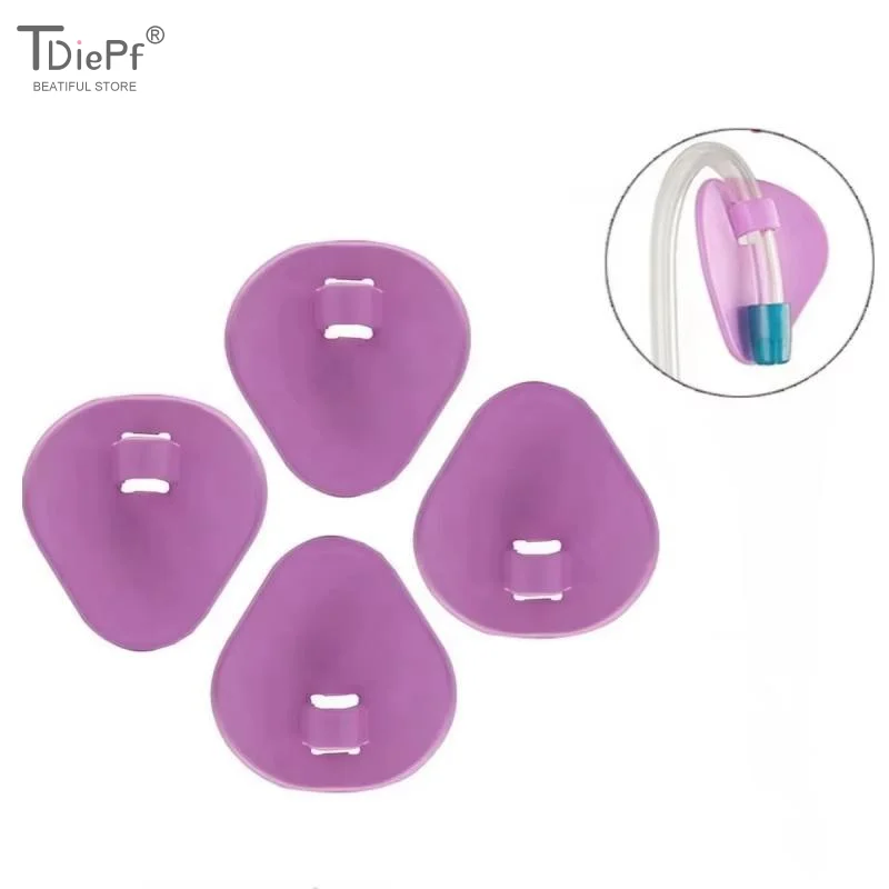 10pcs/Set New Dental Consumables Autoclavable Dental Suction Tube Holder Oral Care Tools Saliva Ejector HVE Tube Positioner