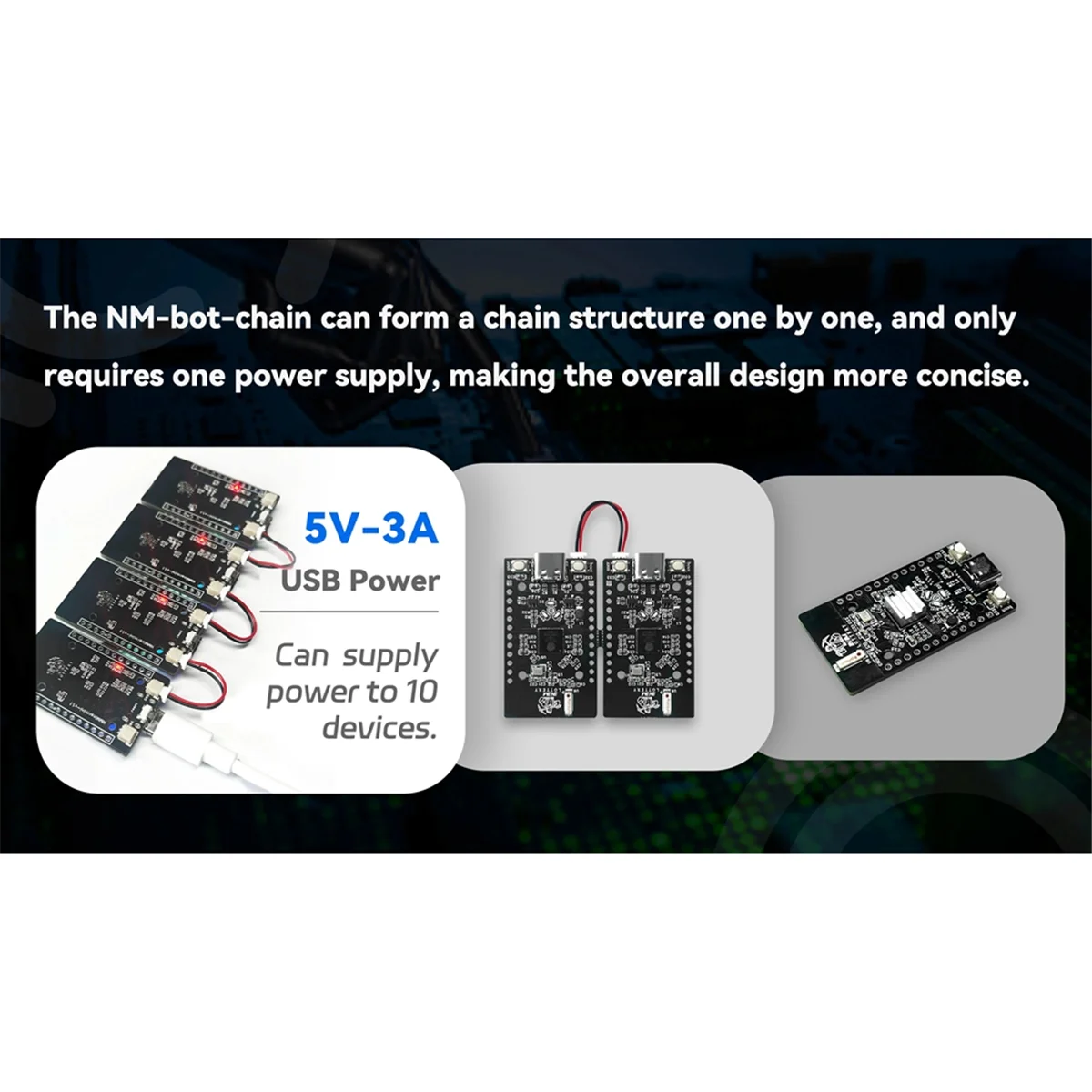 

SuperDeals NM-Bot-Chain NMMiner Lucky BTC Solo Lottery Miner 120KH/S Higher Nerdminer V2 ESP32S3 Chain One By One Low Power 4Pcs