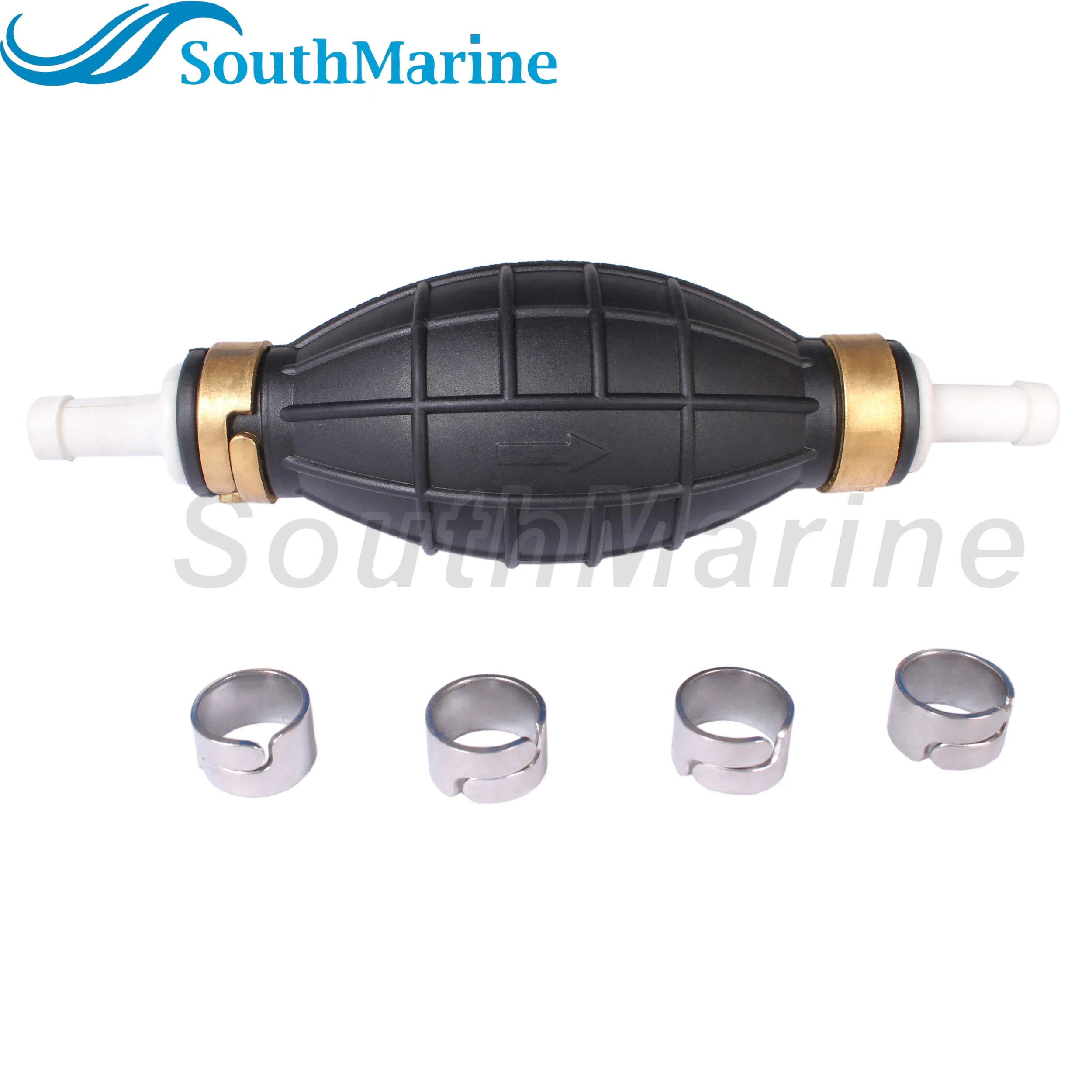 

Boat Motor 65770-99700 99703 99704 99701 87DL0 87DL1 98520 Primer Bulb Squeeze Pump for Suzuki DT DF 2HP-50HP, 6mm/1/4in