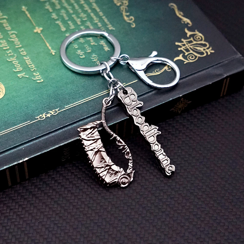 سلسلة المفاتيح المنقولة بالدم إيفلين ومنشار مفتاح سلسلة سلاسل المفاتيح للرجال لعبة اكسسوارات حقيبة سيارة خاتم مفتاح Llaveros