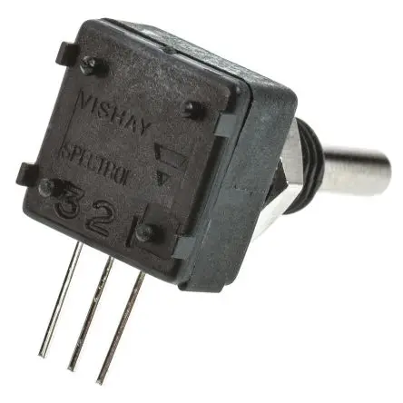 249BBHS0XB25103KA Vishay 10kΩ ±10% Linear Cermet Potentiometer