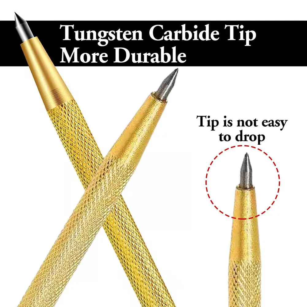 Pluma de trazado de aleación de tungsteno, pincel para azulejos, pluma de trazado importada, rotulador de vidrio Manual X9d0