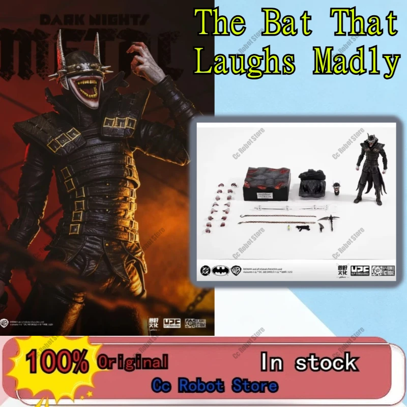 

[In Stock] LPZZ Original Toy U-P-Finegures 16cm 'Laughing Batman' Dark Knight DC Anime Figurine Toy Gift