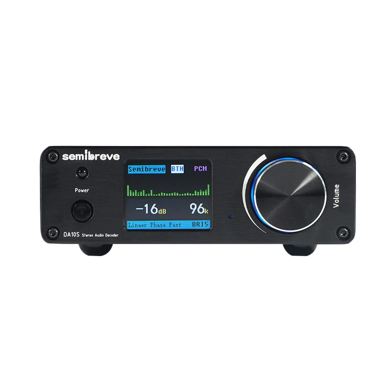 Semiweave DA10S Dual ES9038 DSD512 Bluetooth 5.1 USB Decoder HIFI Fever DAC