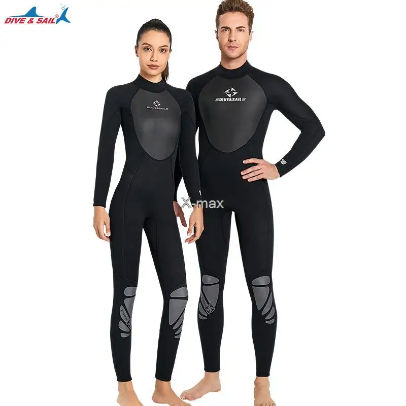 

Premium 3MM Neoprene Wetsuit Men Professional Athletes Women Deep Scuba Diving Suits and Snorkeling Swimming Surf Wet Suit