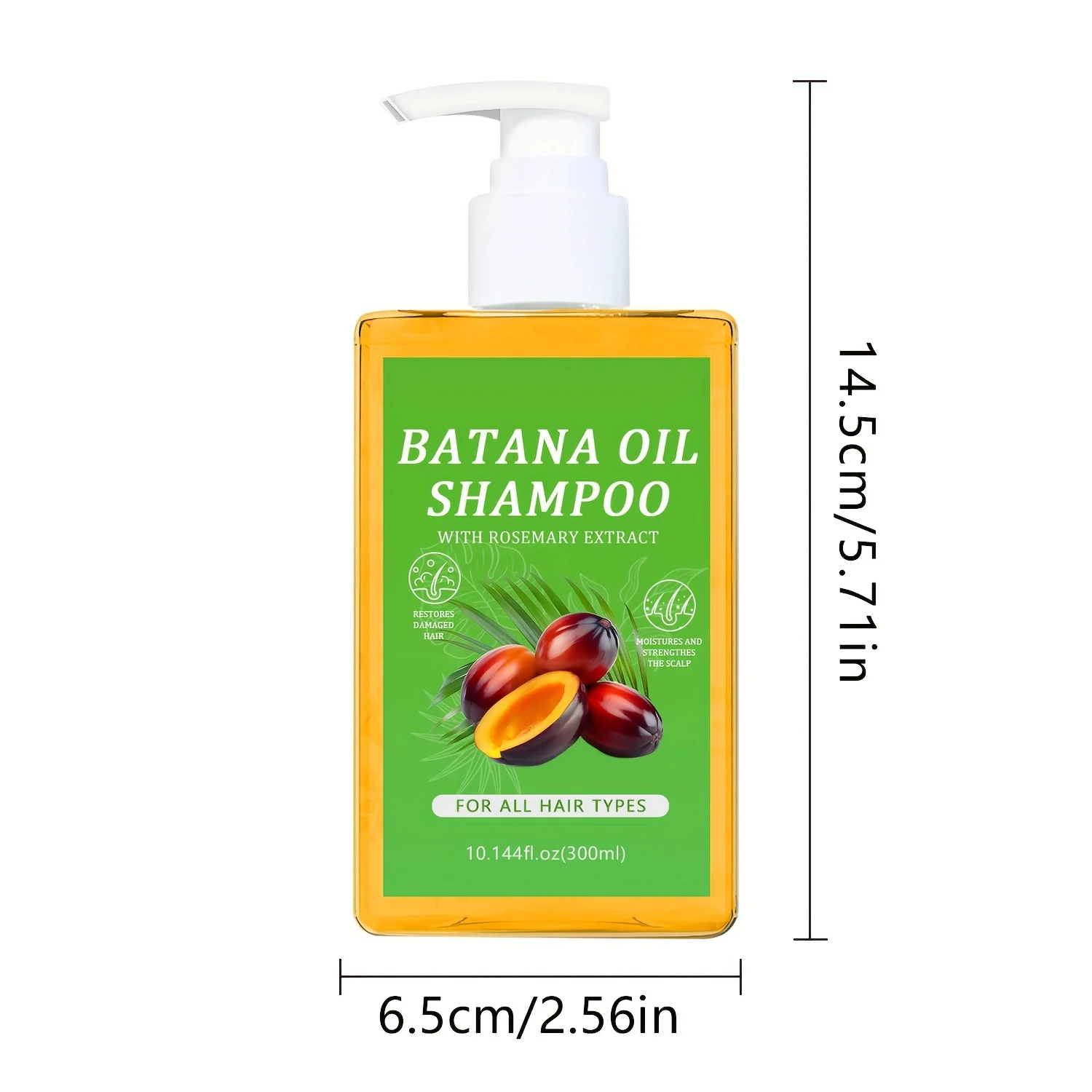 شامبو زيت باتانا - يرطب ويشد الشعر، ويعيد الخيوط التالفة، ويوقف الأطراف المتقصفة والكسر #6