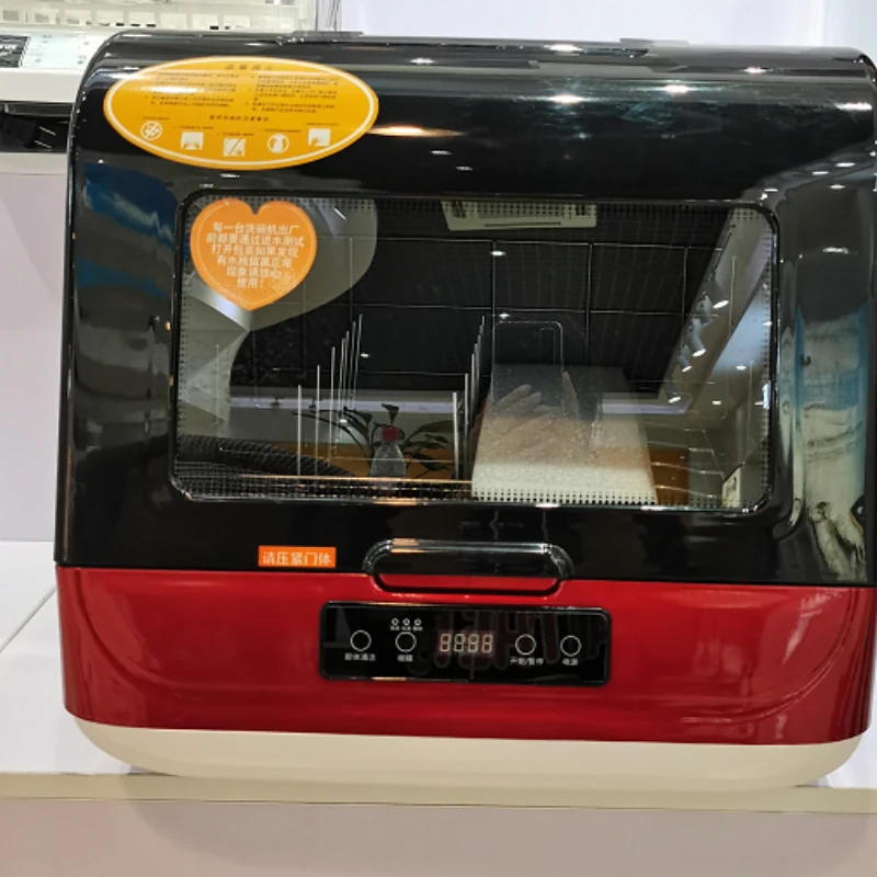 Water and Electricity Saving Portable Dishwasher Free Installation Tableware Sterilization Automatic Household Dishwasher