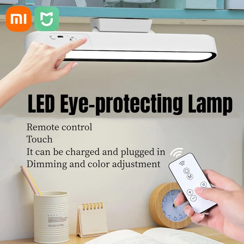 

Xiaomi MIJIA LED Study Desk Lamp Magnetic Attraction For Eye Protection In Dormitories Remote Control For Bedside Bedrooms 2025