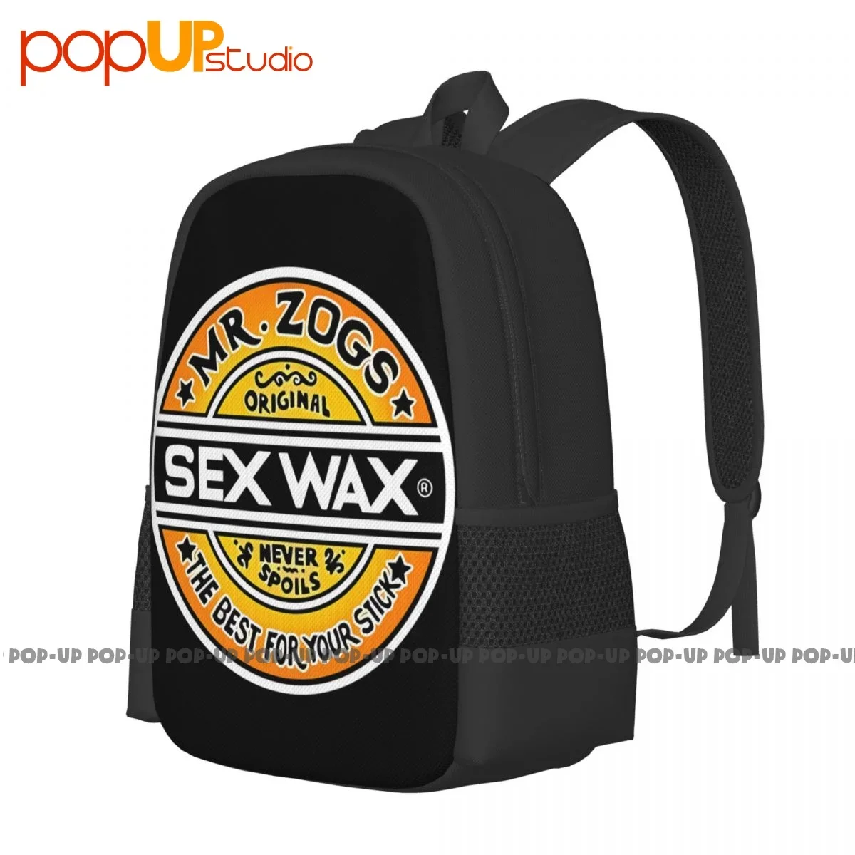 Sex Wax Mr Zogs Surf P-28 Backpack Large Capacity Vintage Foldable Shopping Bag Clothes Backpacks