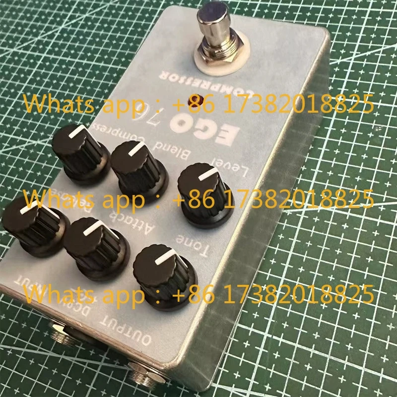 Handmade Replica EGO76 Compressor Electric Guitar Bass Compression Single Block Effect