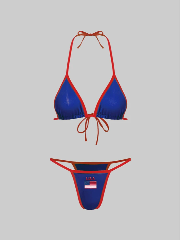 

Summer 2025 new bra set sexy fashion sports thong underwear backless sexy underwear beach pants