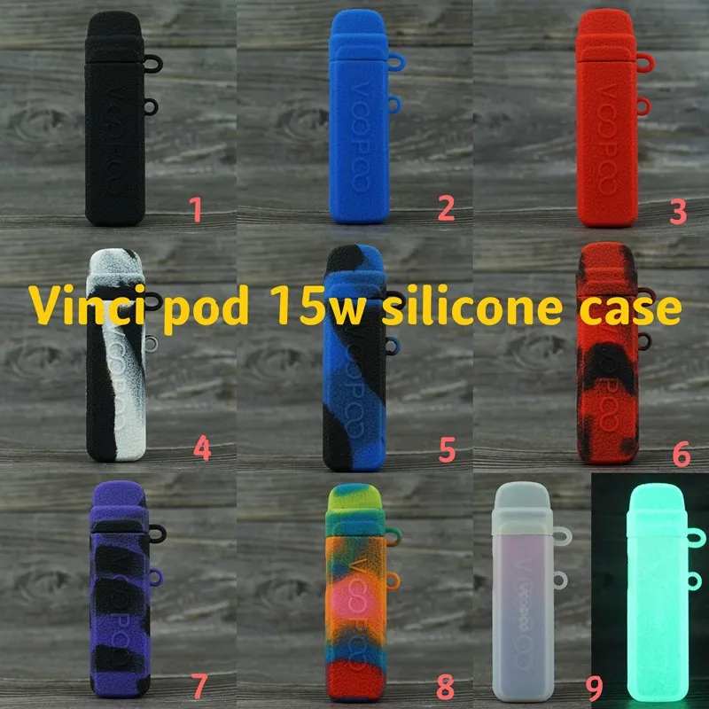 New soft silicone protective  case for vinci pod 15w   only case rubber sleeve shield wrap skin 1pcs