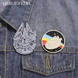 Science Technology Brooch Enamel Pins Custom Movie peripherals Souvenirs Brooches Lapel Badges Jewelry Gift for Fans Friends