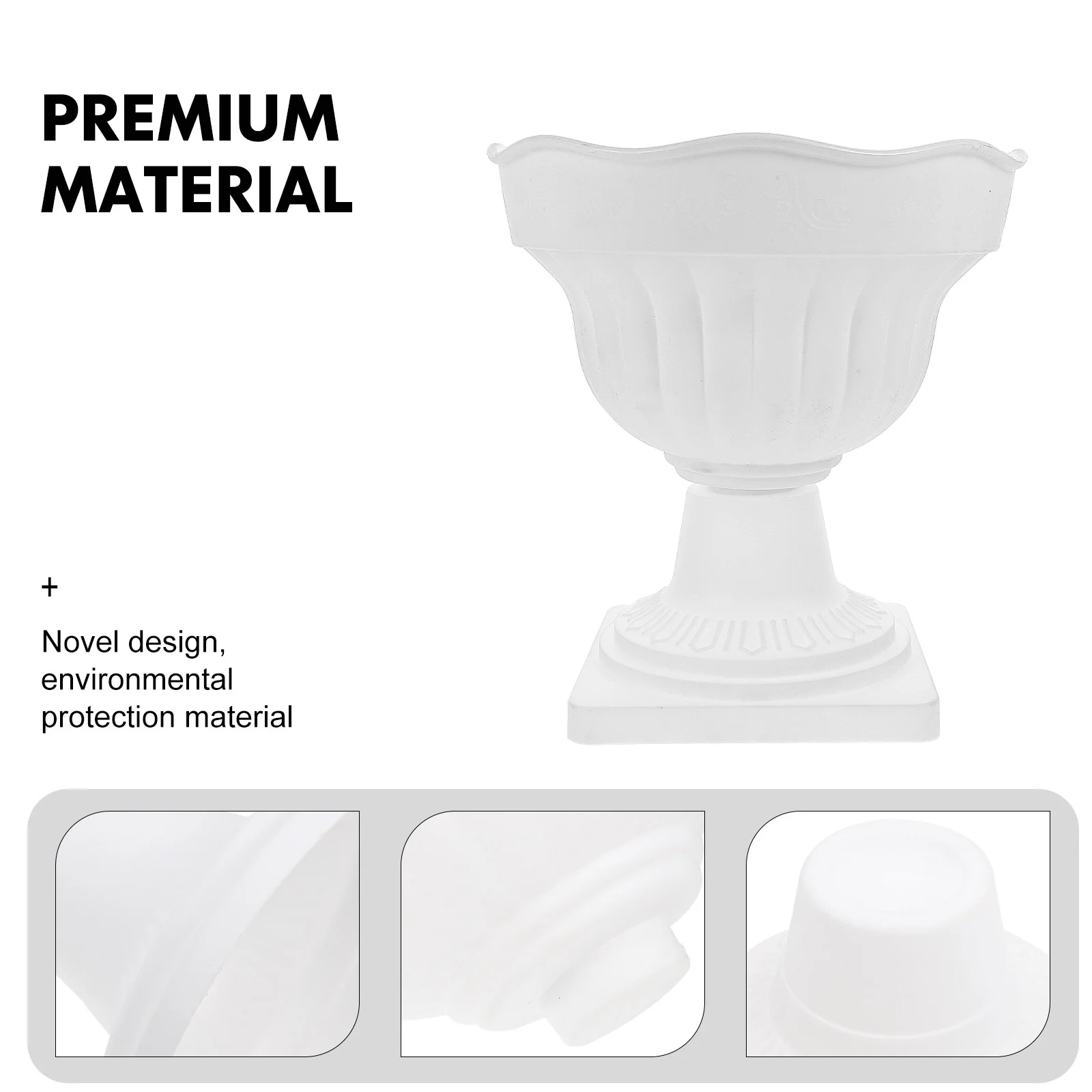 1 قطعة الزهرية توجيه الطريق عمود روماني البلاستيك الإبداعية ديكور المنزل مكتب حديقة في الشرفة حفل زفاف العرض