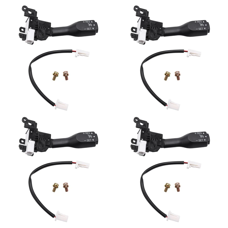 4X Bag Cruise Control Switch For Toyota Camry Corolla Highlander Rav4 Matrix  For Lexus Yaris Scion 84632-34011