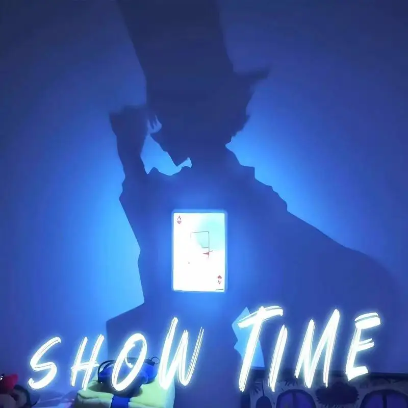 

Anime Kaito Kid Conan Goku Luffy Shadow Light Projector Lamp Creative Atmosphere Night Light Surprise Gift For Friends Besties