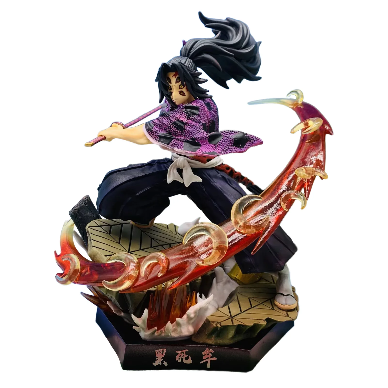 

Фехтовальщик GK Фигурка Темная Луна Демоны Аниме Модель с детальной скульптурной ручной росписью Коллекционный орнамент