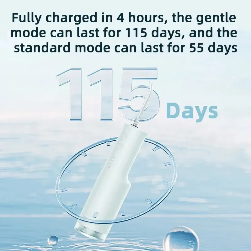 Xiaomi Mijia Electric Oral Irrigator F300 Dental Water Jet Portable Powerful Pick Flosser Teeth Whitening Cleaner Mouth Cleanner