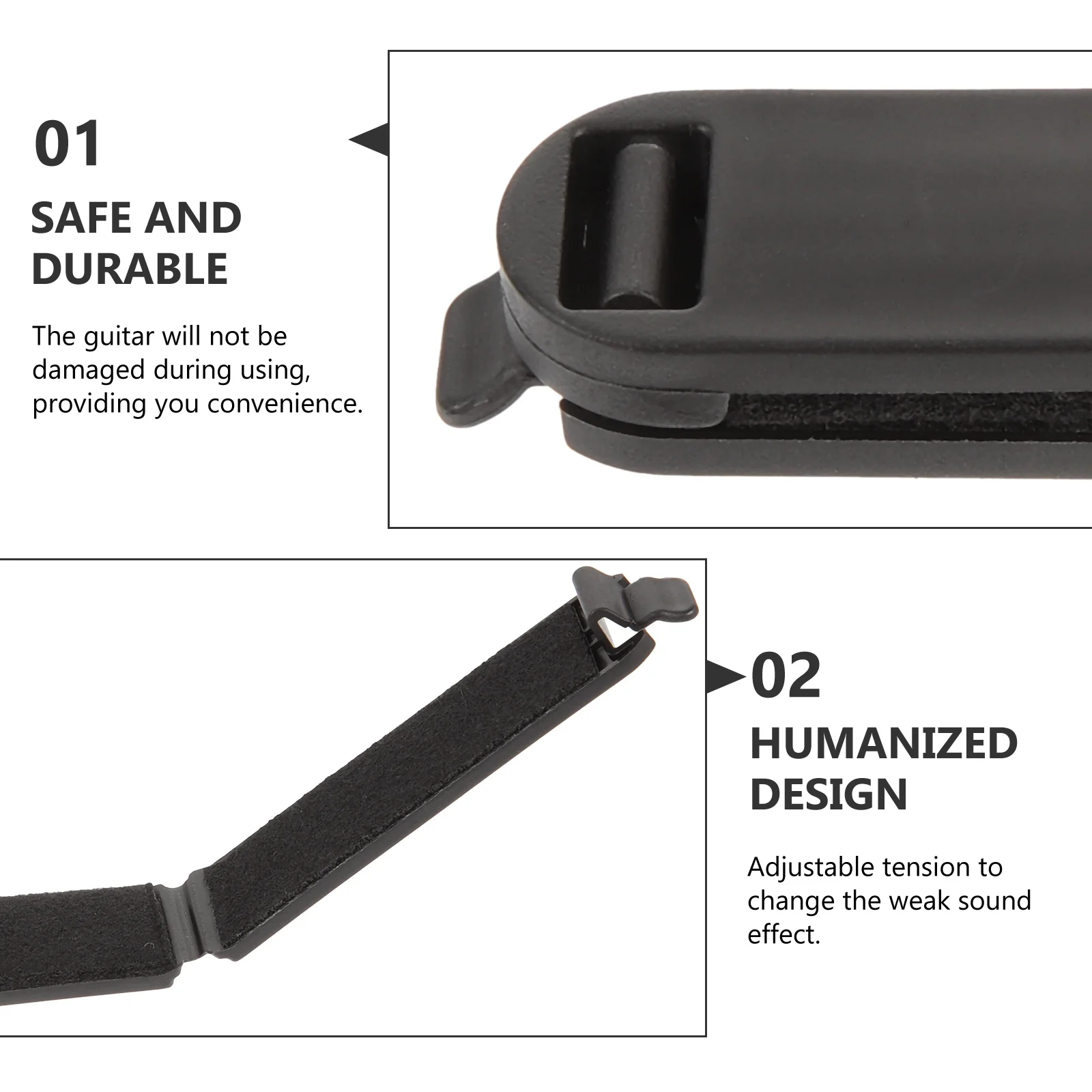 

Guitar Muffler Durable Acoustic Guitar Mute Noise Reducer Practice Tool Soft Volume Damper Bass Mute Bass Practice Tools