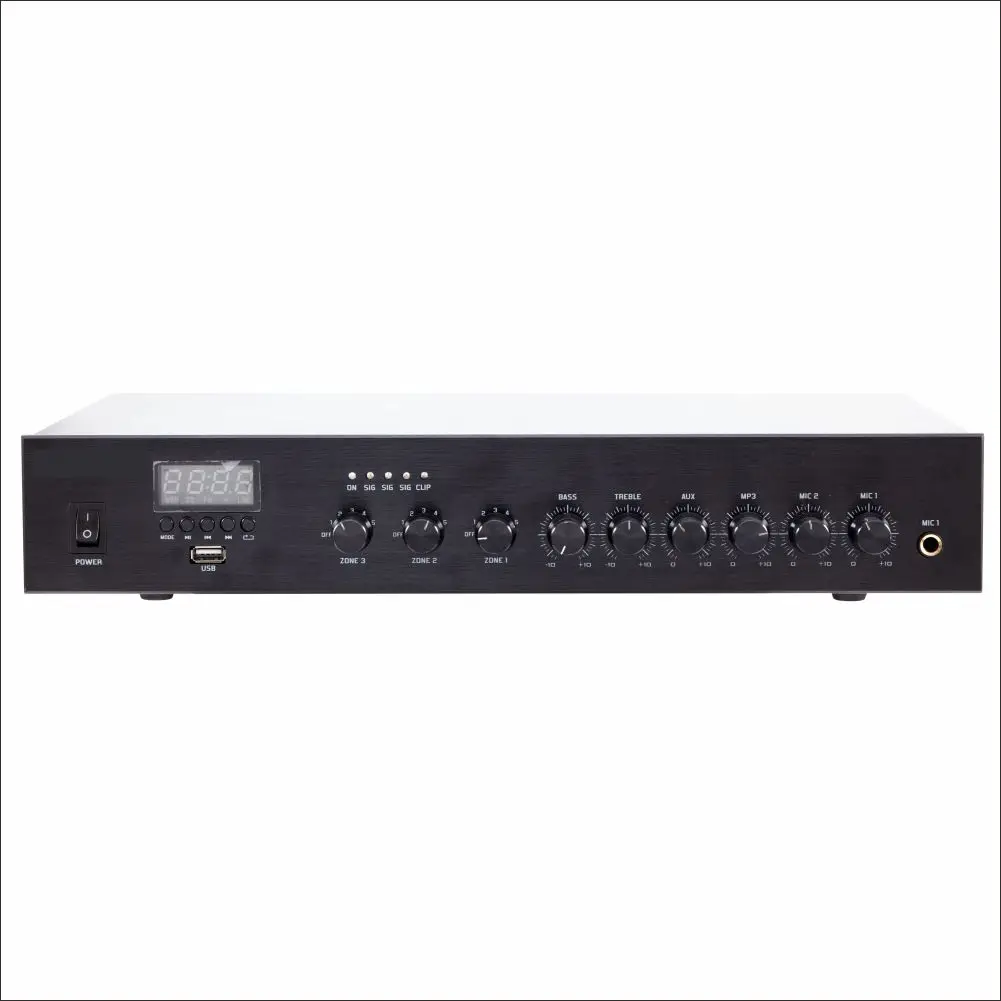 CrossTop 60 Watt Professional Amplifier 2.0 Channel Public Address PA System