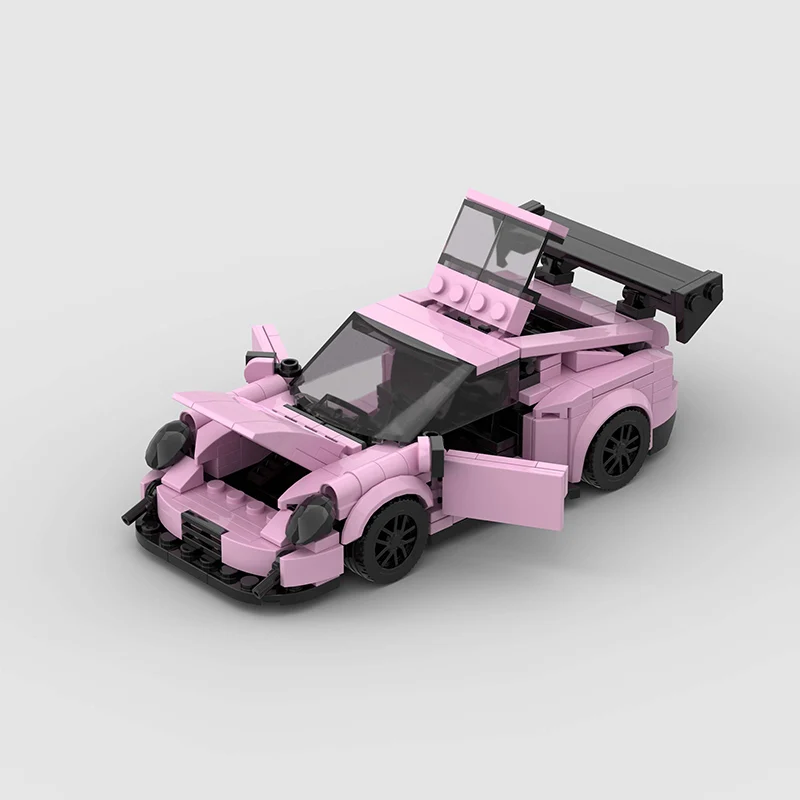 HOT MOC F1 Racing Car City Speed Champions Sports Building Blocks Bricks Kids Toy Boys Gift Supercar Racers Vehicle Technique